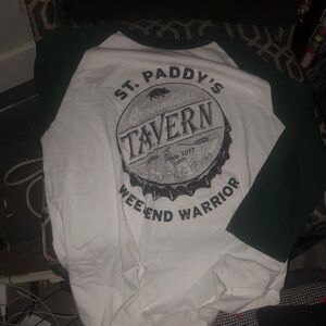 Men’s St. Paddy's Tavern Weekend Warrior Baseball Style T-Shirt